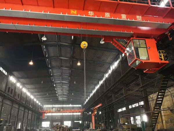 遼甯華原重型起重機撫順鋼廠冶金吊項目